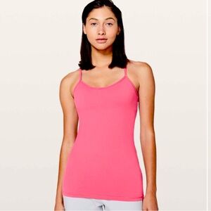 lululemon athletica Pink Slim-Fit Strappy Tank Top